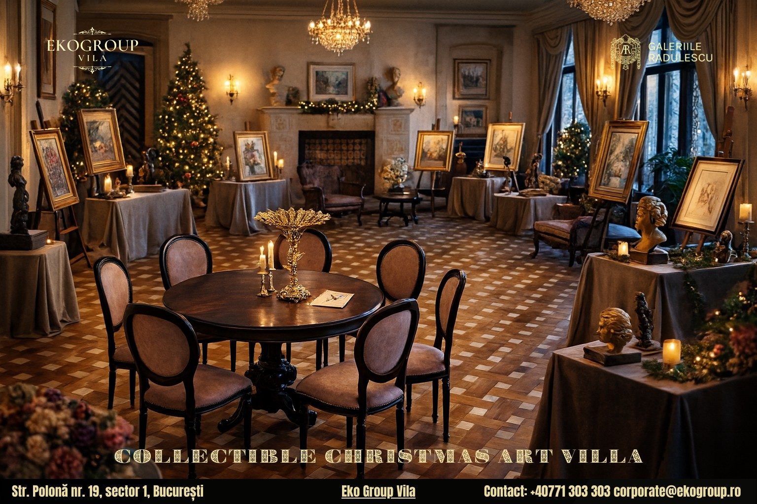 Istoria Crăciunului de altădată: Magia sărbătorilor anilor ’30 la Eko Group Vila